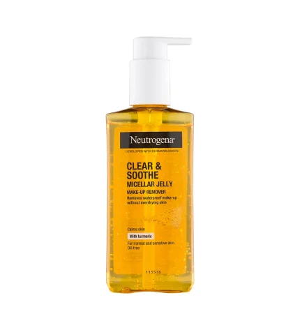 میسلار پاک کننده نوتروژینا مدل زردچوبه حجم 200ml