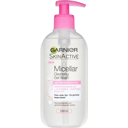 ژل شستشو صورت گارنیه مدل Skin Active حجم 200ml
