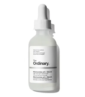 سرم نیاسینامید 10% و زینک 1% 30ml ضد جوش اوردینریسرم نیاسینامید 10% و زینک 1% 30ml ضد جوش اوردینری