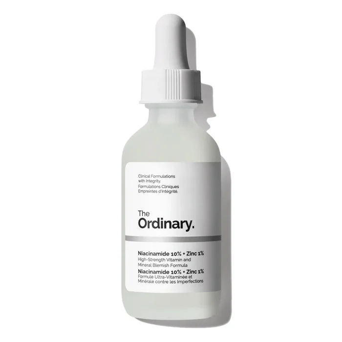سرم نیاسینامید 10% و زینک 1% 30ml ضد جوش اوردینریسرم نیاسینامید 10% و زینک 1% 30ml ضد جوش اوردینری