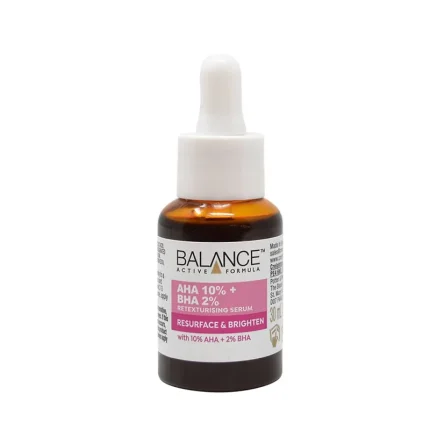 سرم لایه بردار روشن کننده بالانس مدل AHA 10% + BHA 2% حجم 30ml