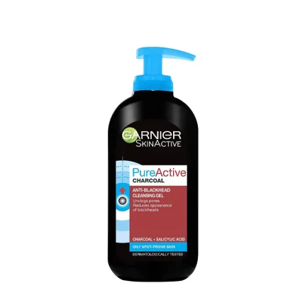 ژل شستشو صورت گارنیر مدل pure active حجم 200ml