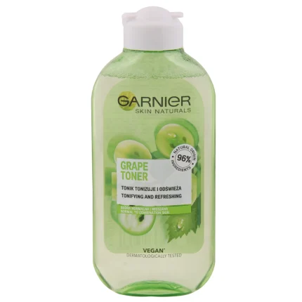 تونر پاک کننده صورت گارنیر مدل انگور حجم 200ml